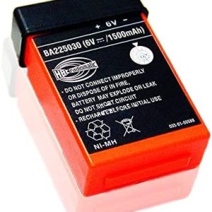 Paquete de 1 para HBC Radiomatic BA225030 6V 1500mAh batería Ni-Mh recargable para grúa HBC Control remoto bomba camión batería Paquete de 1 para HBC Radiomatic BA225030 6V 1500mAh batería Ni-Mh recargable para grúa HBC Control remoto bomba camión batería