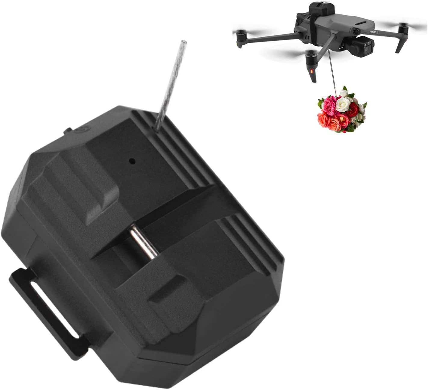 Airdrop Dropper Control Remoto Lanzador Sistema Accesorios para DJI Mini 3 Pro Drone