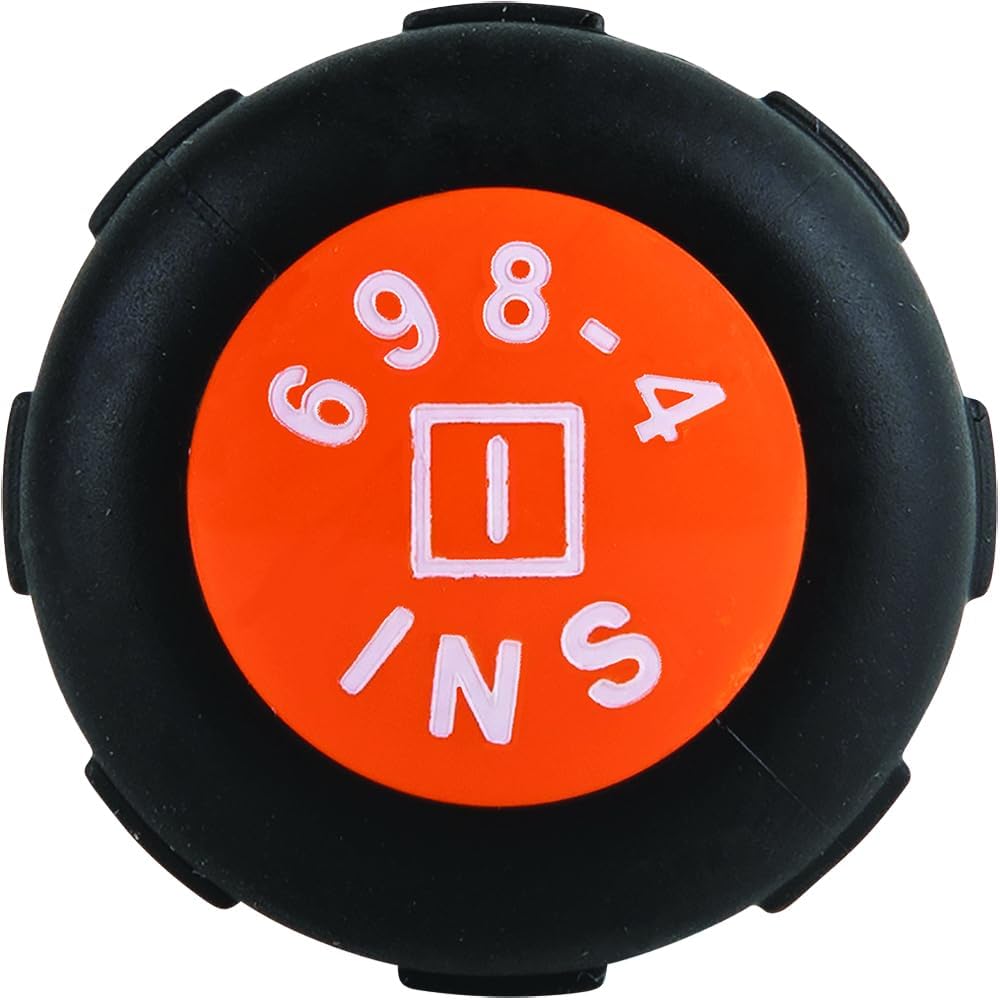 Klein Tools 6984INS – Destornillador aislante, punta de perfil delgada de 1000 V, cuadrado #1 con vástago de 4 pulgadas, mango de agarre acolchado