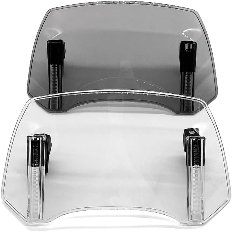 Motorcycle Windshield for Y&AMAHA MT-09 MT-07 Motorcycle Wind Deflector Windscreen Windshield (Color  Transparent)