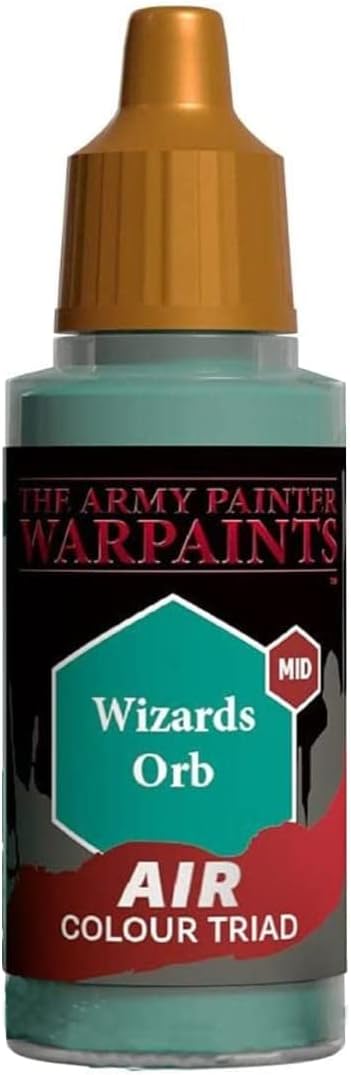 The Army Painter Warpaint Air Wizards Orb – Pintura acrílica no tóxica a base de agua muy pigmentada para juegos de rol de mesa, juegos de mesa y