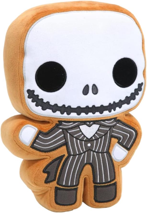 Funko Peluche! The Nightmare Before Christmas – Gingerbread Jack Skellington – Peluche de 10 pulgadas
