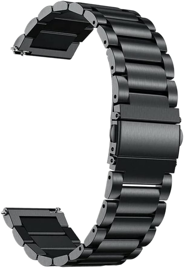 18mm 20mm 22mm Metal Stainless Steel Strap Replacement compatible with Samsung Galaxy Watch 543,Galaxy Watch 3 41mmWatch 42mmActive 2,Galaxy Watch