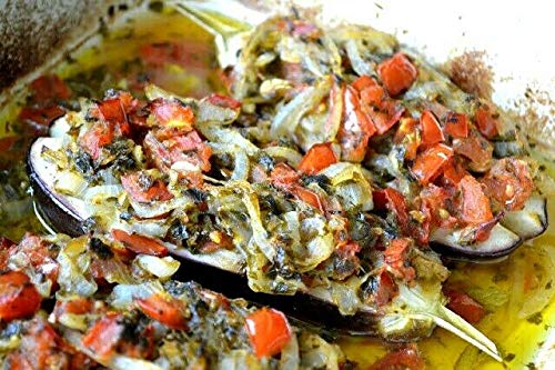 Zergut Imam Bayeldi Berenjena Aperitivo 2 tarros de vidrio 19oz540g