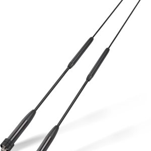 Eightwood Antena de látigo hembra SMA de doble banda VHF UHF 144430 Mhz antena de 14 pulgadas 2 unidades para radios Baofeng UV-5R UV-82 BF-F8HP Eightwood Antena de látigo hembra SMA de doble banda VHF UHF 144430 Mhz antena de 14 pulgadas 2 unidades para radios Baofeng UV-5R UV-82 BF-F8HP