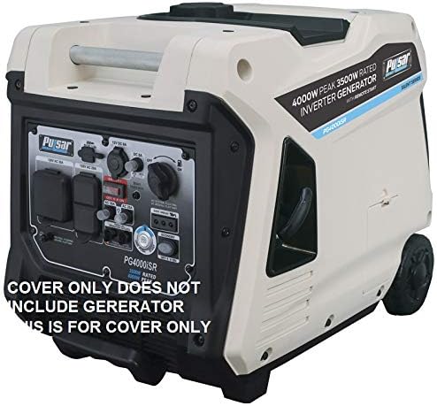 Se adapta a la cubierta del generador inversor Pulsar de 4000 vatios (negro)