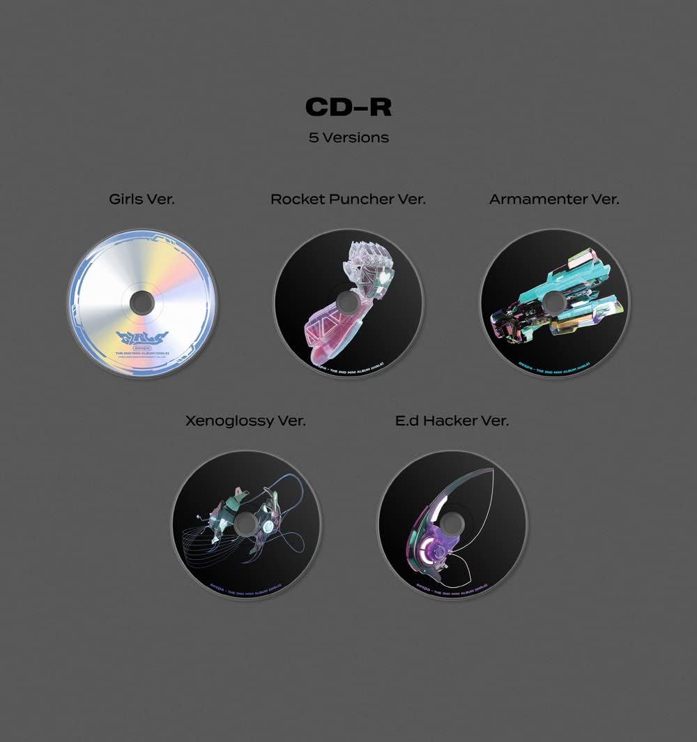 aespa – 2 mini álbum para niñas DIGIPACK ver. CD (D ver.)