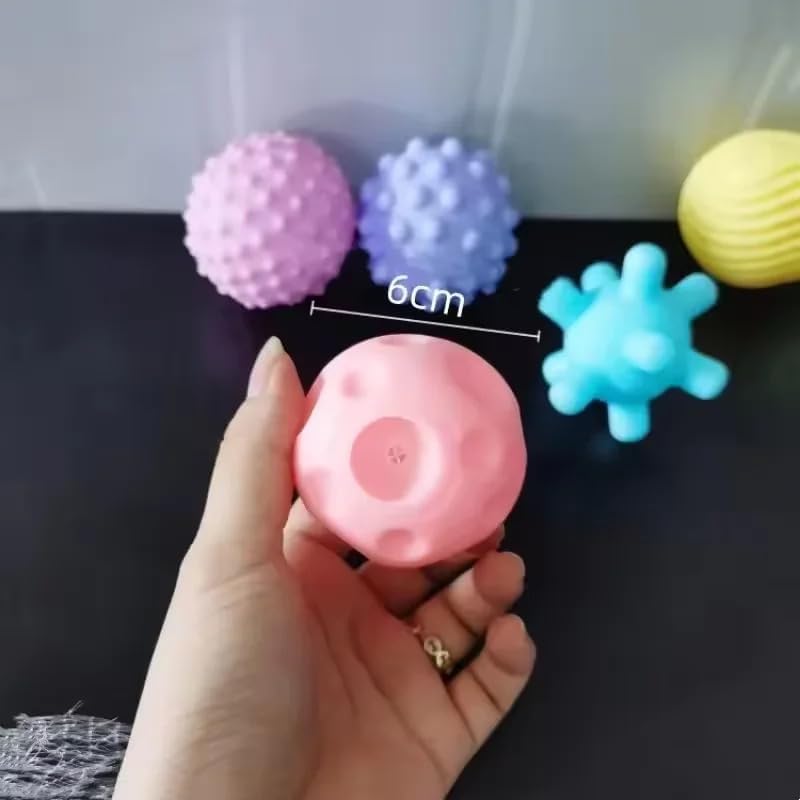 Bolas sensoriales para bebé, juguetes sensoriales para bebés de 6 a 12 meses para niños pequeños de 1 a 3 años, juegos de regalo de bolas suaves con