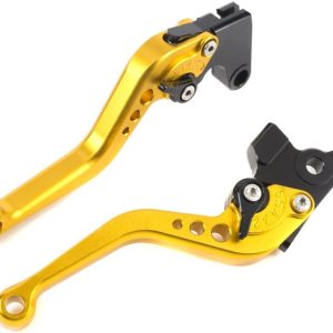 SunPower Palancas cortas Palancas de embrague de freno CNC ajustable de aluminio para Yamaha FZ1 FAZER 06-15, FZ8 11-15, FZ6R 09-15, FZ6 FAZER SunPower Palancas cortas Palancas de embrague de freno CNC ajustable de aluminio para Yamaha FZ1 FAZER 06-15, FZ8 11-15, FZ6R 09-15, FZ6 FAZER
