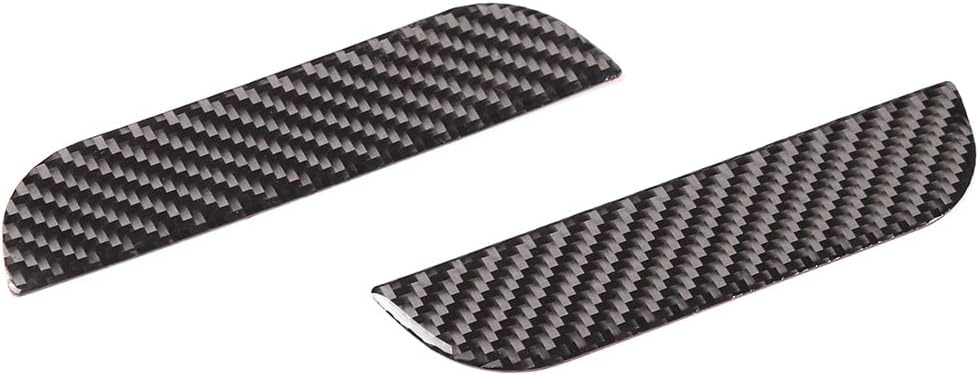 Almohadilla de ranura de elevación de vidrio para ventana de automóvil, decoración de fibra de carbono suave real para Toyota Supra GR A90 A91 MK5