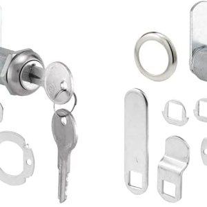 Defender Security U 9945 – Cerradura para cajones y gabinetes, acero inoxidable fundido a presión, se adapta a 1316 pulgadas de grosor MaxPanel y Defender Security U 9945 – Cerradura para cajones y gabinetes, acero inoxidable fundido a presión, se adapta a 1316 pulgadas de grosor MaxPanel y