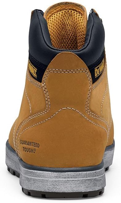 DEWALT Plasma – Botas de trabajo con punta de aluminio para hombre, parte superior de cuero, certificado CSA