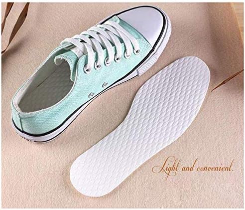 10 pares de plantillas transpirables y delgadas plantillas de longitud completa para zapatos, Blanco