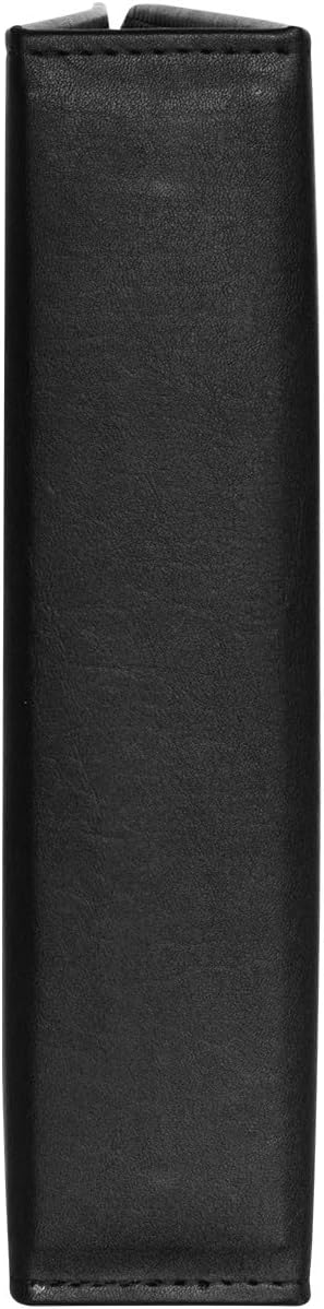 FranklinCovey – Carpeta abierta de vinilo FranklinCovey Basics (clásica, negro)