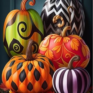 Champi Kits de pintura de diamantes de Halloween para adultos, kits de arte de diamantes de calabaza loca para adultos, kits de arte de gemas para Champi Kits de pintura de diamantes de Halloween para adultos, kits de arte de diamantes de calabaza loca para adultos, kits de arte de gemas para