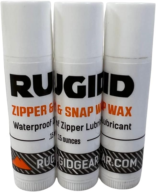 Lubricante con cremallera, paquete de 3 barras de cera para cremalleras impermeables en enfriadores, bolsas, trajes de neopreno, equipo de buceo,