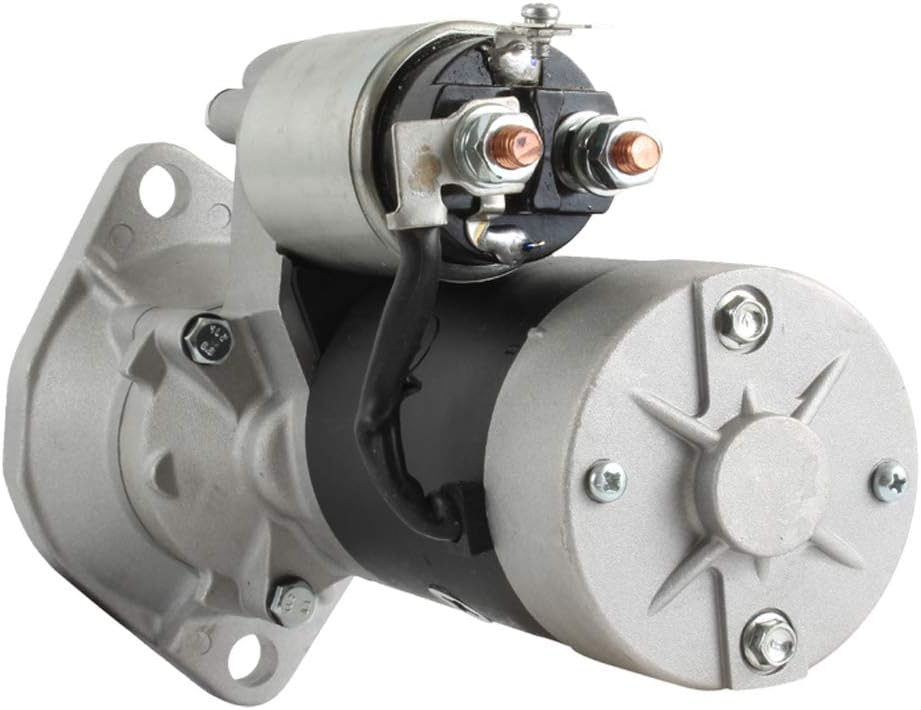 DB Electrical SHI0112 Nuevo arrancador para excavadora John Deere 50Zts, cortacésped 3325, 3365, tractor 3325, Airman Mini Yanmar 4Tnv88, Mustang