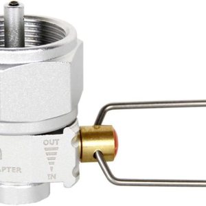 LIXADA Gas Saver Plus, Gas Convertor Shifter, Refill Flat Tank, Conversion Adapter, Camping Gas Adaptor Valve, for Nozzle Bottle TypeButane Gas LIXADA Gas Saver Plus, Gas Convertor Shifter, Refill Flat Tank, Conversion Adapter, Camping Gas Adaptor Valve, for Nozzle Bottle TypeButane Gas