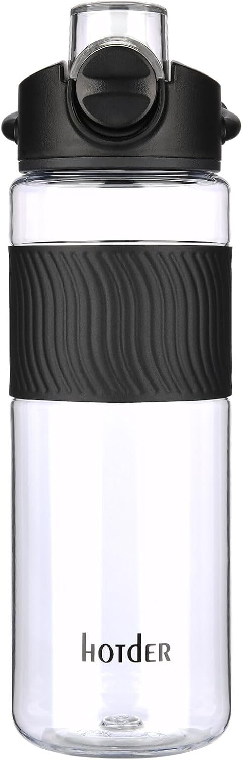 hotder Botella de agua para gimnasio, Tritan sin BPA, botella de agua deportiva de 27 onzas (paquete de 1)