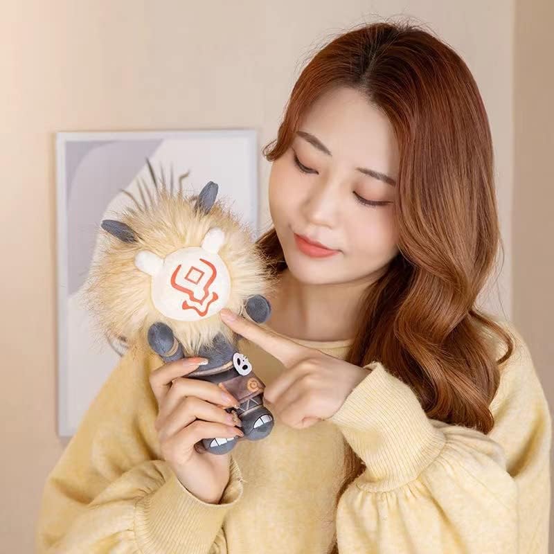 Muñeca Hilichurl, Genshin Impact Plush, Hilichurl – Llavero de peluche (felpa Hilichurl)