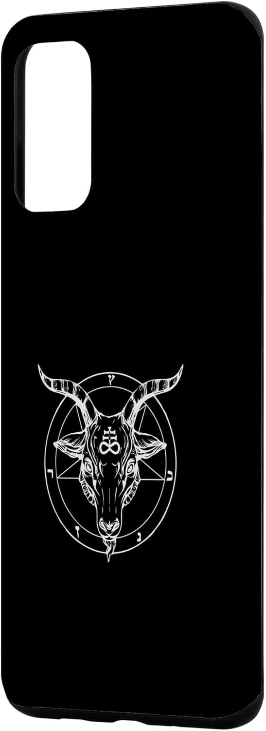 Galaxy S20+ Baphomet Ritual Pentagram True Satanic Occult Case