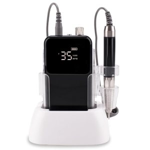 Taladro de uñas – Cuidado de uñas de dedos y pies – Juego de manicura y pedicura – Taladro de uñas profesional portátil – con kit de taladro – para Taladro de uñas – Cuidado de uñas de dedos y pies – Juego de manicura y pedicura – Taladro de uñas profesional portátil – con kit de taladro – para