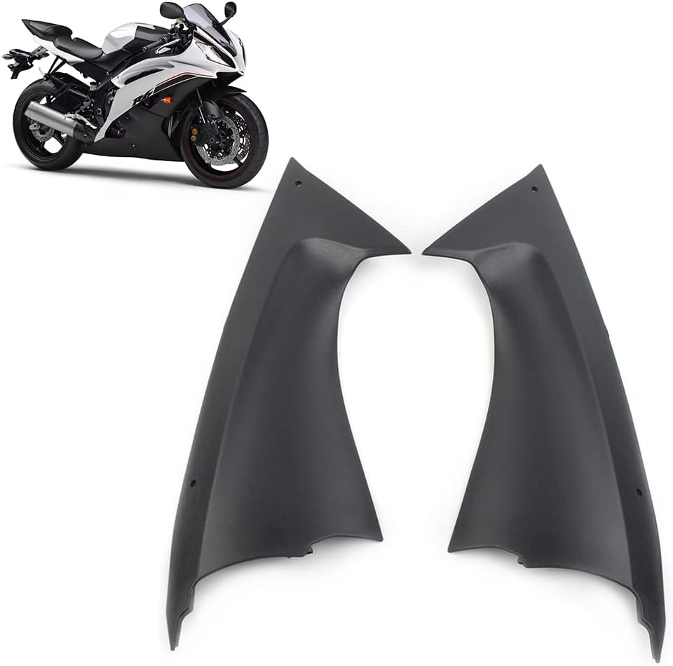GZYF Cubierta lateral del conducto de aire carenado de carenado Inserto parte del marco del cuerpo para Yamaha YZF R6 2008 2009 2010 2011 2012 2013