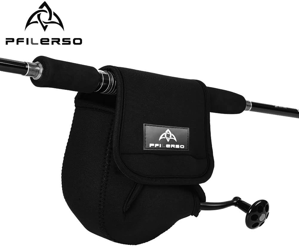 3 fundas de carrete de pesca giratorio, bolsa de pesca de pesca de pesca de pesca de pesca de cebo de pesca para carretes de pesca para carretes