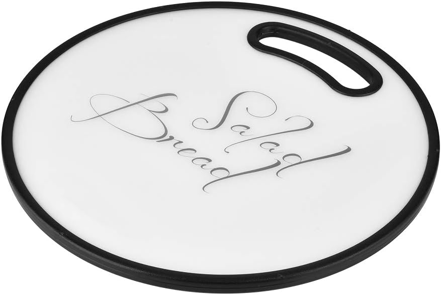 Tabla de cortar redonda de plástico para cortar bloque herramienta de cocina para el restaurante de cocina casera