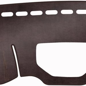 Delicadas cubiertas interiores de franela para tablero de automóvil, para Toyota Tundra 2014-2021, antideslizante, protector solar (sin salida de Delicadas cubiertas interiores de franela para tablero de automóvil, para Toyota Tundra 2014-2021, antideslizante, protector solar (sin salida de