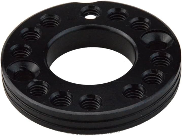 GOOFIT Adaptador espaciador de carburador negro de 1.102 in para colector de admisión de repuesto para 50cc 70cc 90cc 125cc Sunl Taotao NST ATV Quad