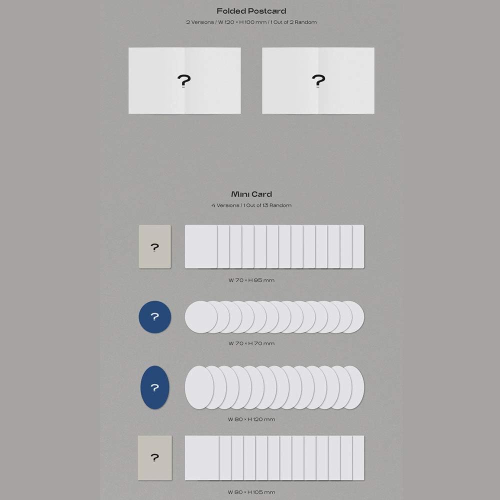 Pledis Entertainment Seventeen – Álbum de punto y coma + póster plegado+juego de tarjetas fotográficas adicionales