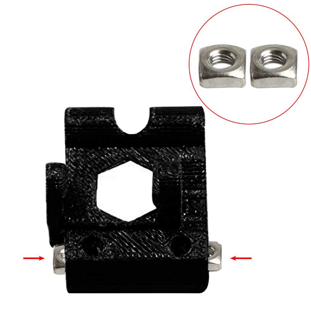 Imdinnogo BCZAMD Prusa-i3 Accesorios para impresora 3D Prusai3 MK2 MK2.5 MK3 MK3S+ Piezas Extrusora Conducción Rodamientos inclinados Engranaje