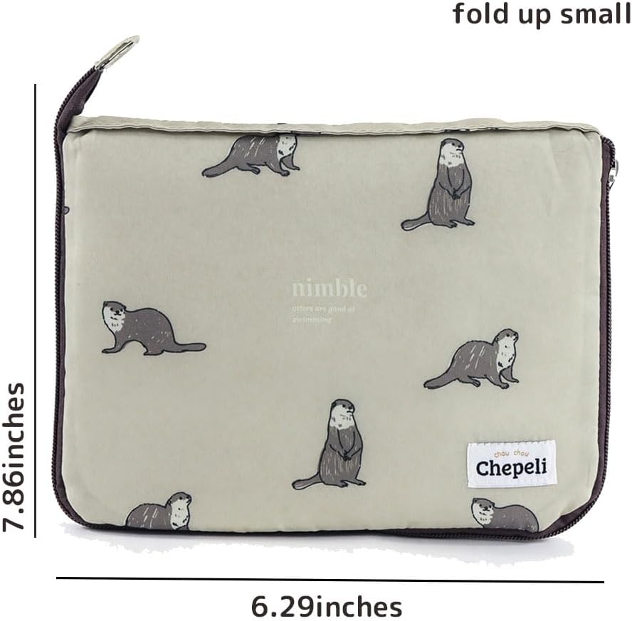 Bolso de compras reutilizable medio ligero de nylon compacto de los bolsos de compras del ultramarinos