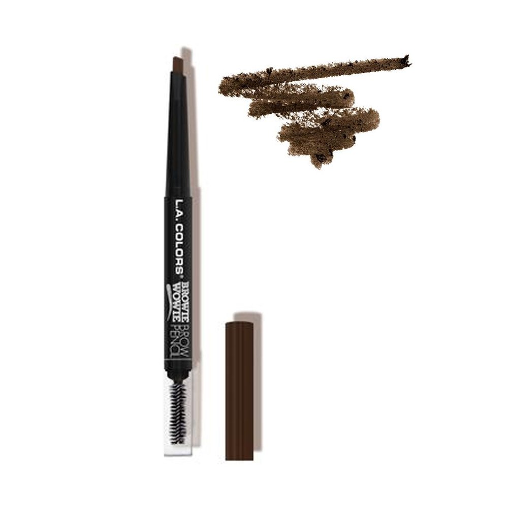 L.A. COLORS Browie Wowie – Lápiz para cejas, marrón cálido CBP404