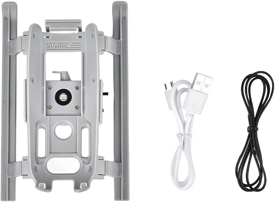 JoiJoy Durable Safe Drone Accesorios Air-Dropping Lanzador para DJI Air 2S Partes, gris, 16.654×3.740×1.299 in