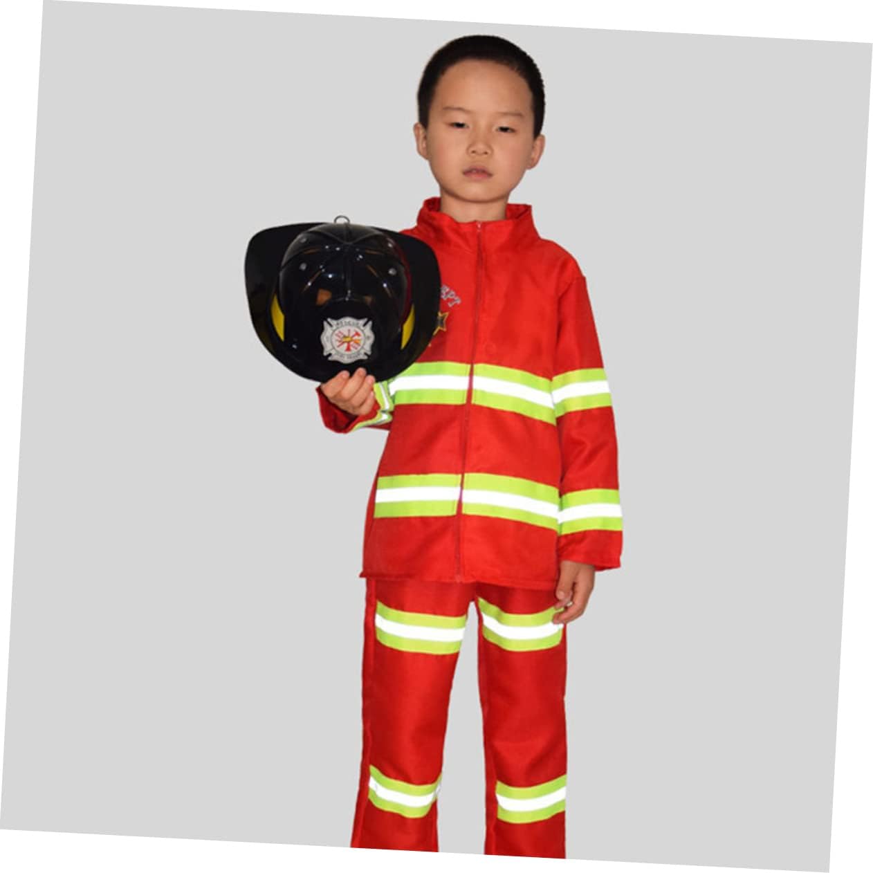 Toyvian Casco de bombero, casco de seguridad para niños, camión de bomberos, 2 unidades, sombrero de bombero, sombrero de bombero, disfraz de casco