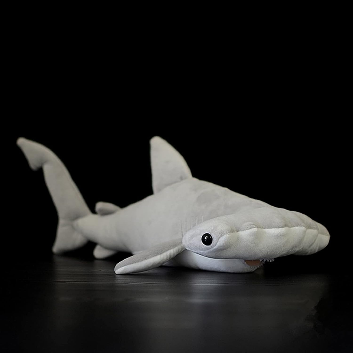ZHONGXIN MADE Peluche de tiburón martillo de simulación  Juguetes de peluche de tiburón de simulación de 15 pulgadas como regalo para tus hijos