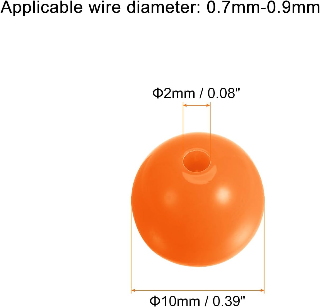 900 cuentas redondas de acrílico de 0.394 pulgadas sueltas de burbujas para manualidades, colores dulces surtidos para manualidades, pulseras,