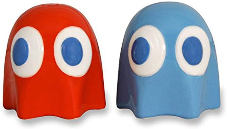 Macetas de sal y pimienta Pacman Ghost