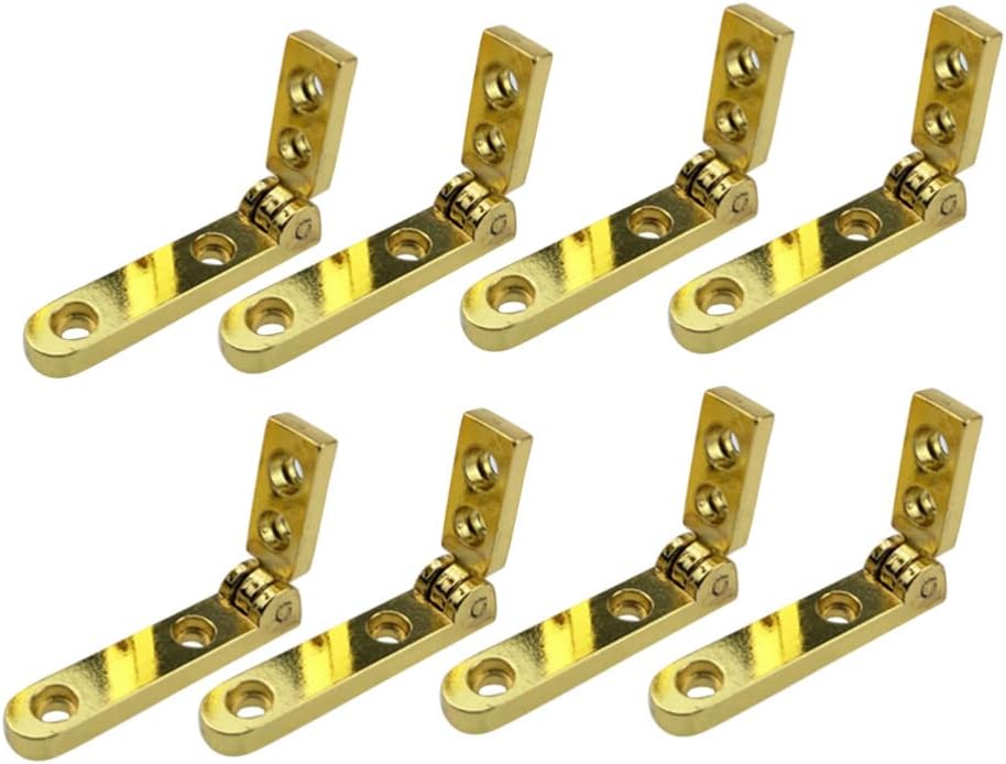 DOITOOL Bisagras de puerta oscilantes 8 piezas Bisagra de alta resistencia Bisagras de resorte bisagras de cierre automático Bisagras de 90 grados