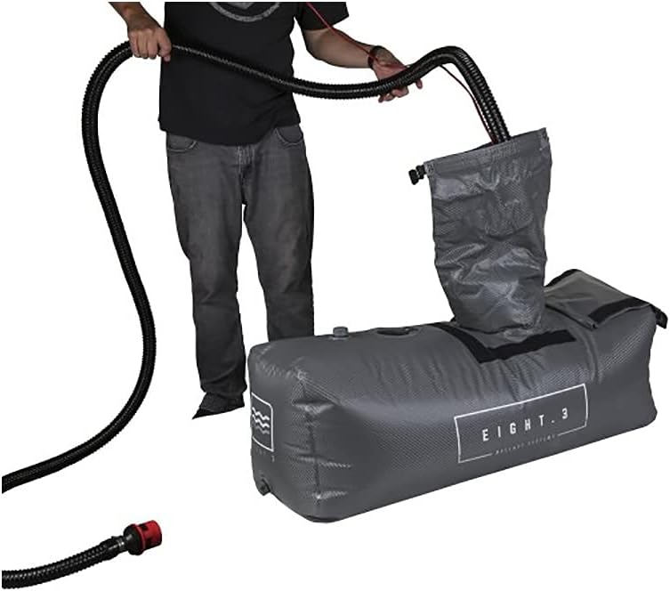 RONIX Eight.3 Telescopio Trapezoide Tarpaulin Costuras Soldadas Bolsa de lastre con Cierre Roll-Top