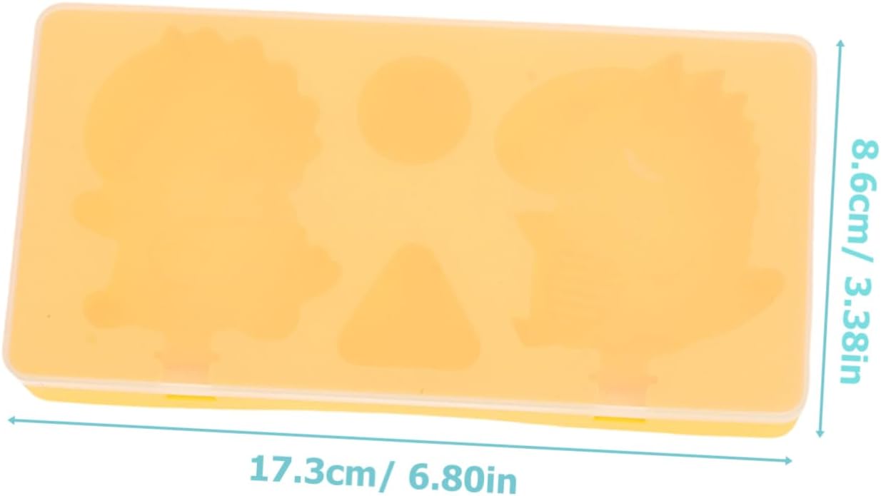 Abaodam 2 Sets Ice Cream Mold Small Popsicle Molds Food Molds Mini Popsicle Molds Popsicle Silicone Molds Mini Silicone Molds Heart Silicone Mold