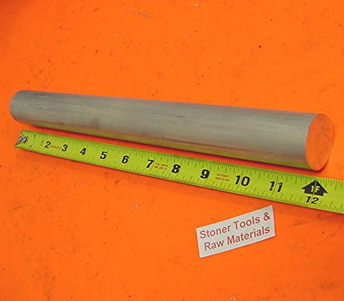 1-34″ Aluminio 6061 Ronda Rod 12″ Barra sólida larga Nuevo Torno Stock 1.750″