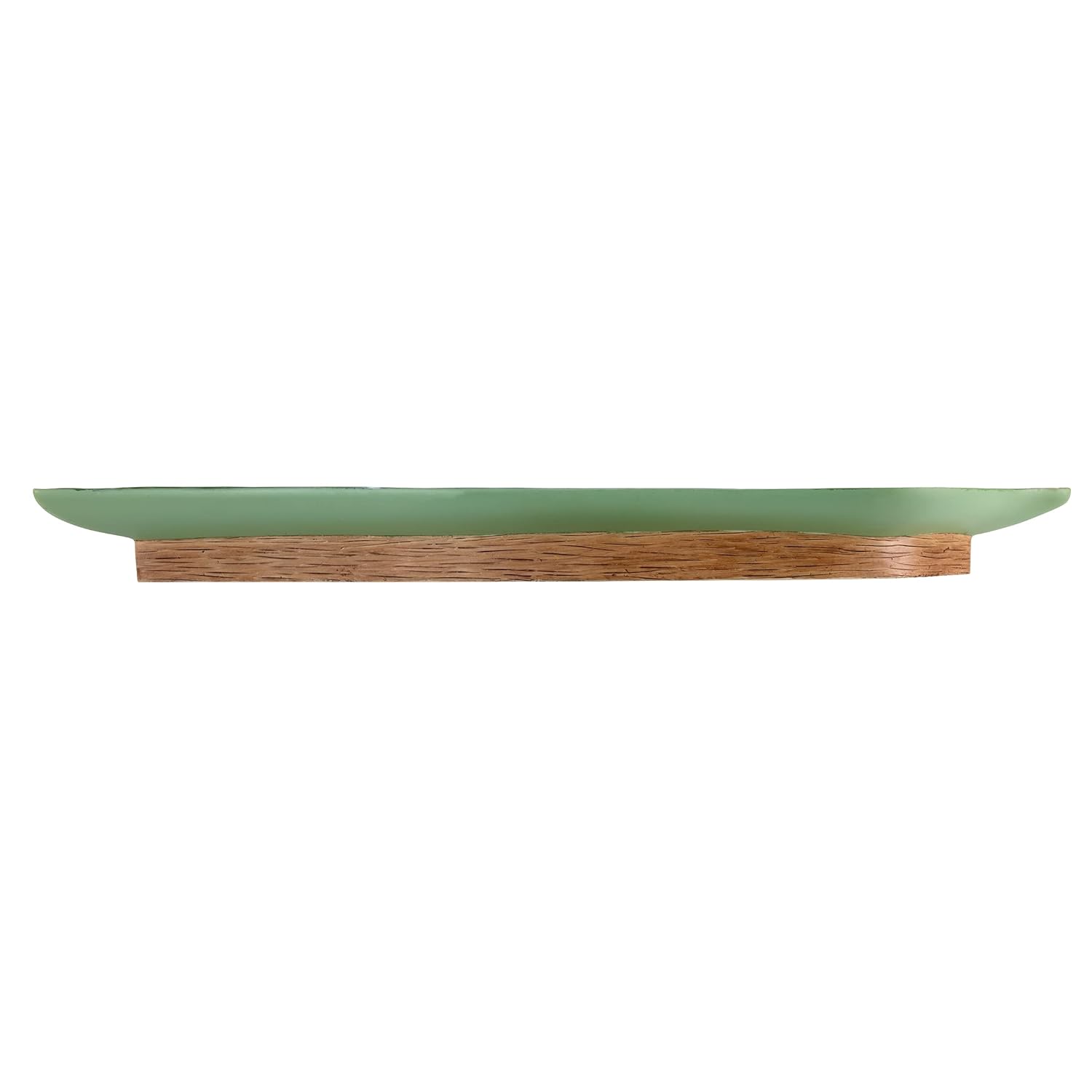 Avanti Linens – Bandeja de tocador, organizador de encimera, decoración del hogar inspirada en hojas de palmera (colección VIVA Palm)