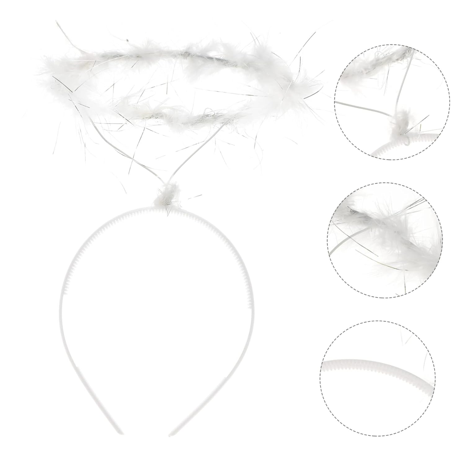 KESYOO 8 diademas de ángel para mujer, diadema de ángeles de hadas, diadema de ángeles, diadema de ángeles, diadema de Navidad, diadema de