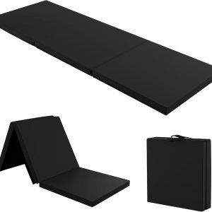 Giantex Colchoneta de gimnasia de 6 x 2 pies, tapete plegable de 2 pulgadas de grosor con cierre de gancho y bucle, tapete de gimnasio plegable con Giantex Colchoneta de gimnasia de 6 x 2 pies, tapete plegable de 2 pulgadas de grosor con cierre de gancho y bucle, tapete de gimnasio plegable con