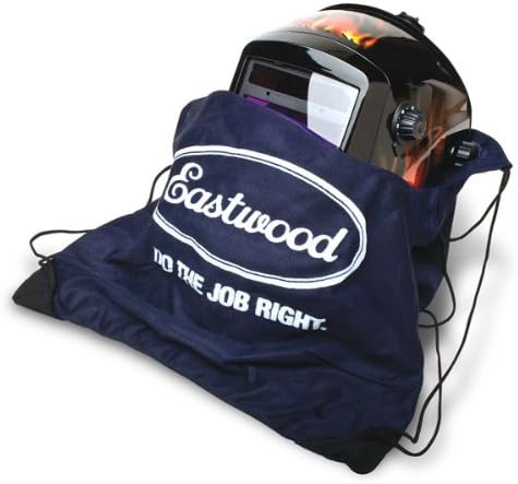 Eastwood Bolsa de máscara de casco de soldadura Haz el trabajo correcto Almacenamiento Bolsa de transporte Equipo de soldadura