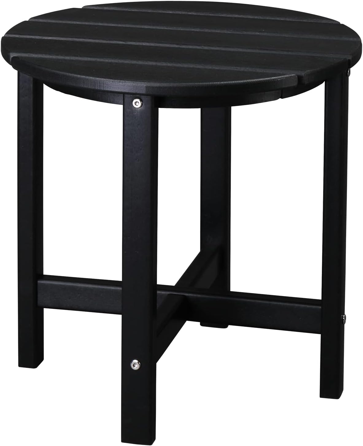 Mesa auxiliar de patio, mesa de patio compuesta para piscina, mesas auxiliares de polietileno de alta densidad para patio trasero, piscina,