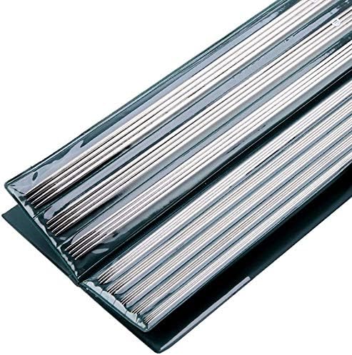 Juego de 44 agujas de tejer, agujas de tejer de acero inoxidable de doble punta para calcetines, suéter artesanal, 11 tamaños de 0.059 in a 0.256 in